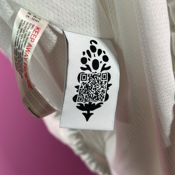 Free people movement Aurora Maxi Windbreaker Parka white size medium - Picture 12 of 16